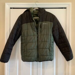 Reversible fleece lined jacket boys 14-16